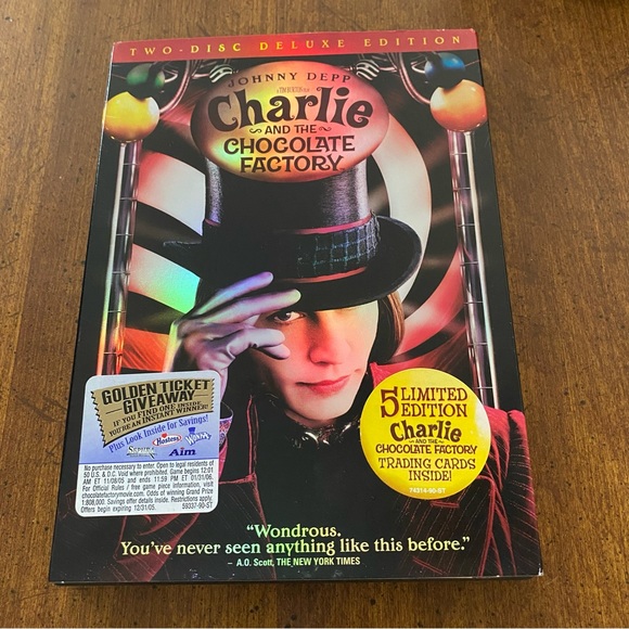 Charlie And The Chocolate Factory 2 Disc Deluxe Edition DVD - Picture 3 of 8
